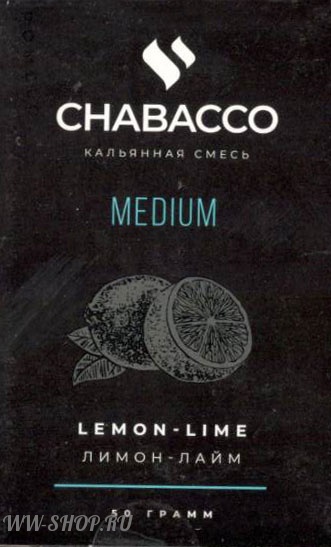 табак chabacco medium - лимон-лайм (lemon-lime) Нижневартовск